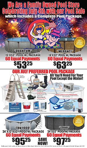 Swimming Pool Sale